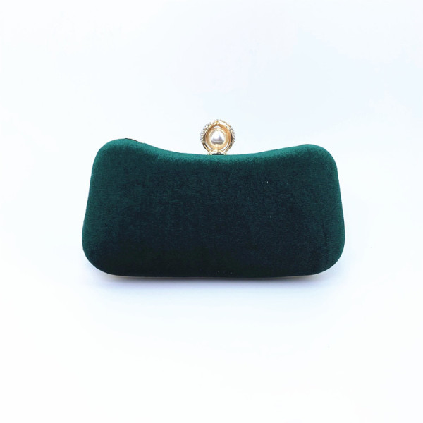 Velvet gilt evening bag Vintage lady handbag Fashion celebrity dinner bag Cheongsam handbag