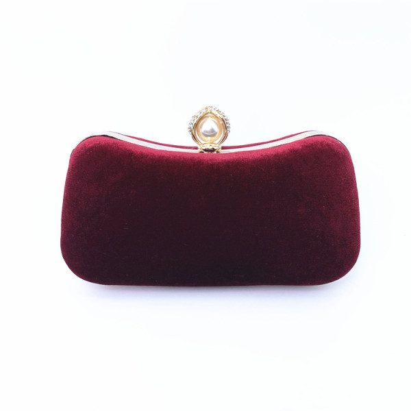 Velvet gilt evening bag Vintage lady handbag Fashion celebrity dinner bag Cheongsam handbag