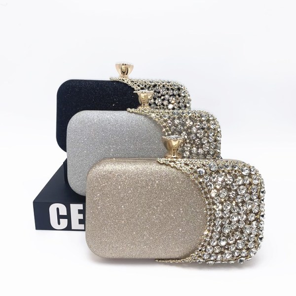 Dinner bag Bride's banquet handbag Evening dress bag Female makeup