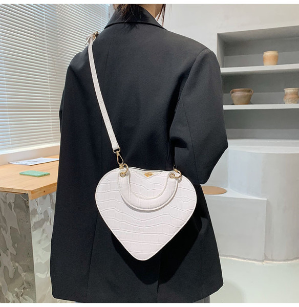 Love handbag women's bag chain stone pattern bag net red one shoulder diagonal women's bag