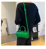 Temperament Handheld Fashion Small Square Bag Women's Bag Versatile Straddle Lock Single Shoulder Bag