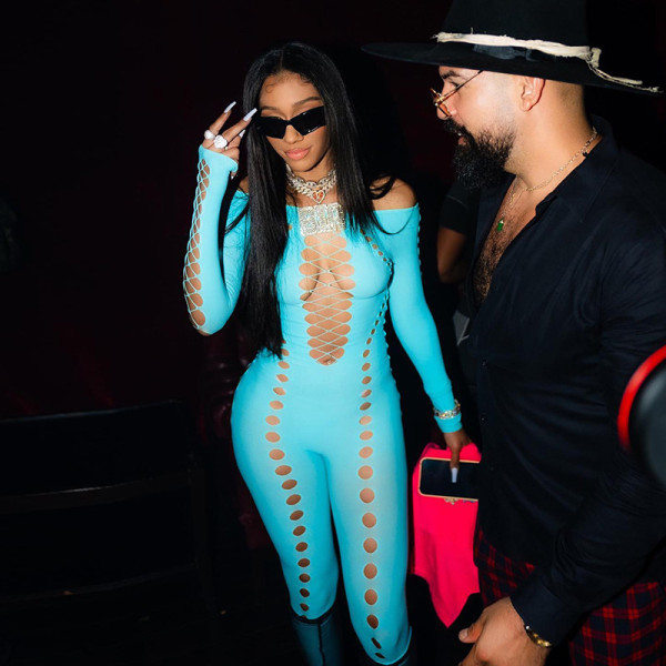 Off Shoulder Long Sleeve Hollow Sexy Slim Bodysuit