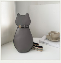 Cute cat bag messenger bag wide shoulder strap chest bag Cute cat bag messenger bag wide shoulder strap chest bag