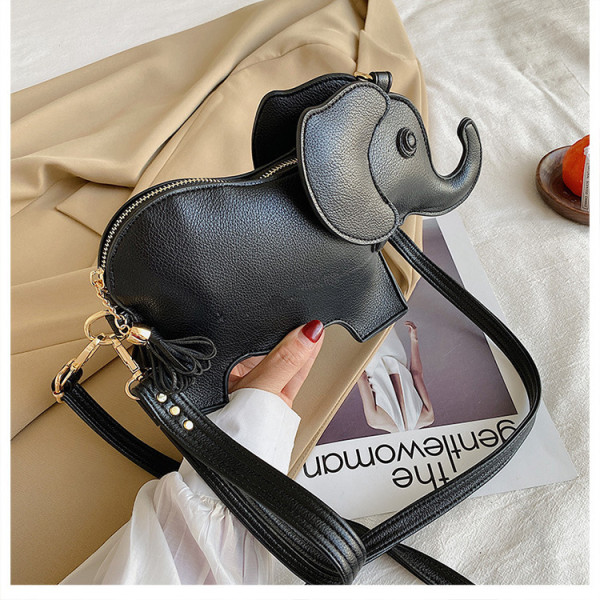 Elephant Bag Cartoon Girl Versatile One Shoulder Crossbody Bag Elephant Mobile Bag