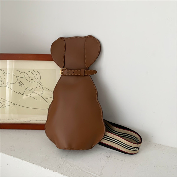 Personalized dog shoulder bag for women