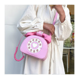 Single-shoulder messenger bag female creative sweet girl funny personality fashion cute phone bag