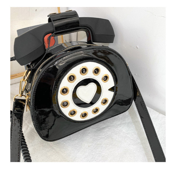 Single-shoulder messenger bag female creative sweet girl funny personality fashion cute phone bag