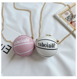 Girls' shoulder bag diagonal bag basketball bag
