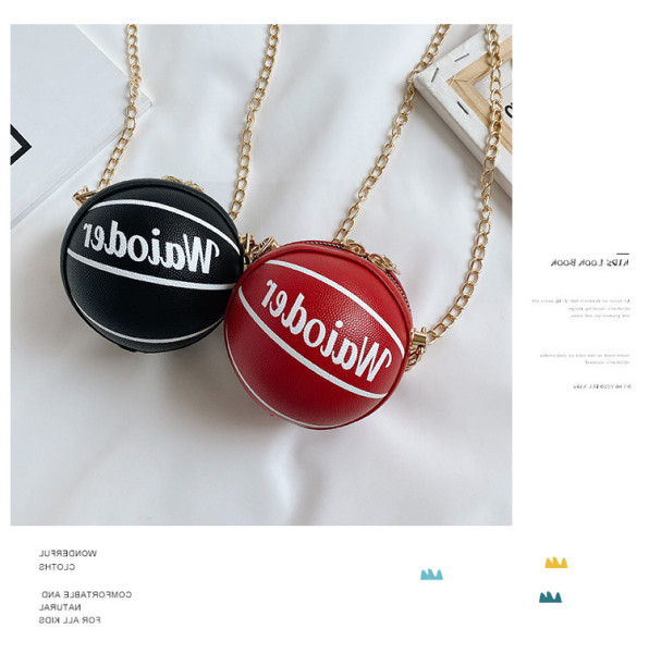 Girls' shoulder bag diagonal bag basketball bag