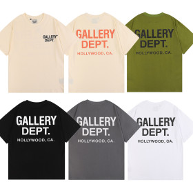 Letter Printed High Quality Cotton Tshirt basic men's and women'sTshirt