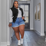 Fashion standneck bomber jacket