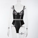 Online nightclub Spice Girl Perspective Dress Onepiece Sexy Fun Set