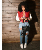 Fashion standneck bomber jacket