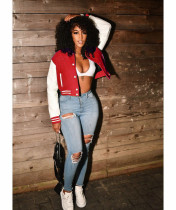 Fashion standneck bomber jacket
