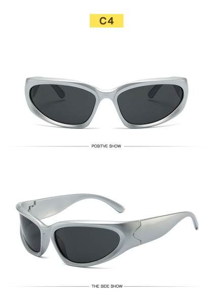 Fashion futuristic sports sunglasses goggles fashion sunglasses men and women fashion party glasses