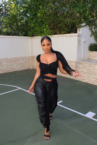 Casual pants Fashion pleated strapping slim leather pants