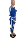 Cardigan sports casual suit