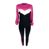 Panel two-piece color contrast panel set