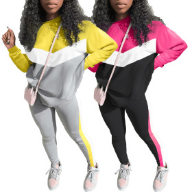 Panel two-piece color contrast panel set