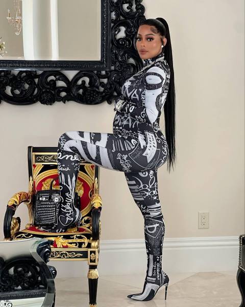 Women's letter-printed tights