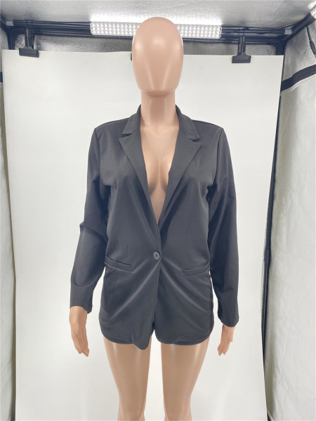 Fashion casual shorts suit two-piece set