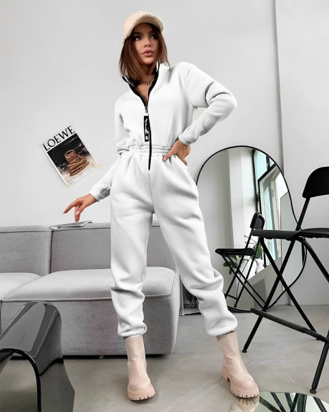 Women's long-sleeved fitted women's jumpsuit