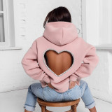 Women's pullover hooded loose women's sweater