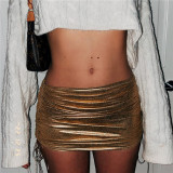 Bright skinny sexy skirt