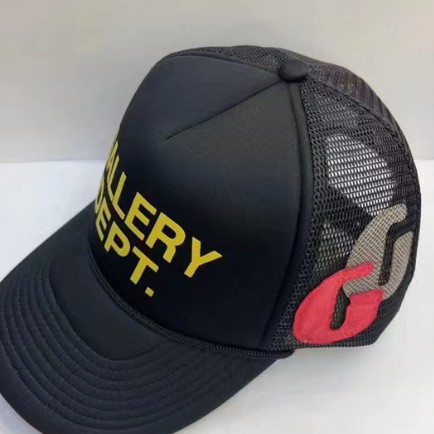 Letter leather baseball cap sunshade cap cap cap curved brim cap