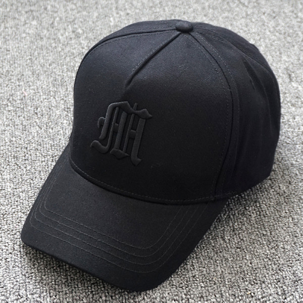 High-top cap Men's and women's cap Star baseball cap Large head circumference Large thin face Small tide embroidery