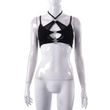 Sexy hollow top bottom