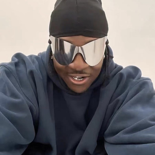 One-piece sunglasses net red same wrapped Y2K sunglasses