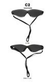 One-piece sunglasses net red same wrapped Y2K sunglasses
