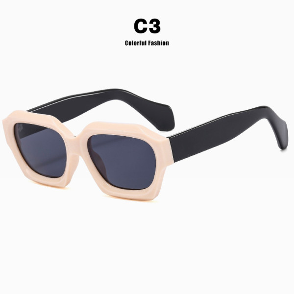 Simple and fashionable net red sunglasses and sunglasses of the same type
