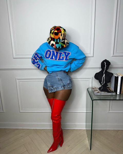 Letter printing women's fashion fashion unisex sweater