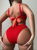 Bikini Hot Selling Simple Ring Accessories Women's Split Swimwear