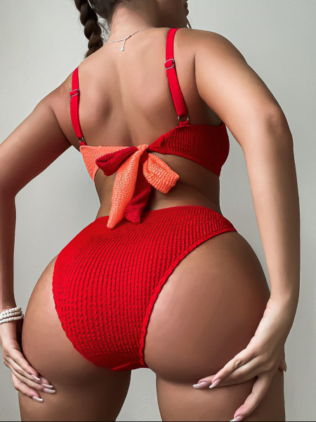 Bikini Hot Selling Simple Ring Accessories Women's Split Swimwear