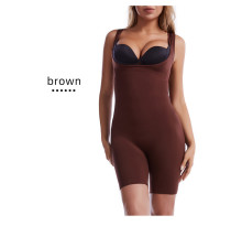 One-piece vest with waistband and buttocks One-piece vest with waistband and buttocks