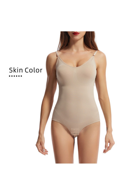 One-piece body-shaping clothes for women's abdominal tights, open-end buttock lifting, shaped suspenders, underwear, elastic corset, body-shaping corset