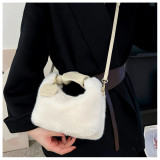 Fairy plush bag handbag lovely plush women's bag shoulder messenger bag