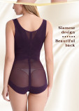 Triangle breasted one-piece body shaping clothes, waist shrinking, chest supporting, body shaping clothes, women's postpartum adjusted slimming underwear