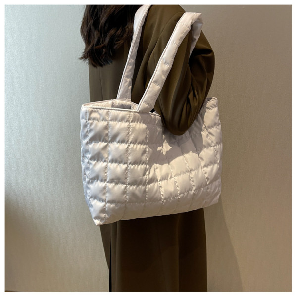 Fashionable leisure large capacity bag, armpit bag, foreign style, simple one shoulder cross-body tote bag