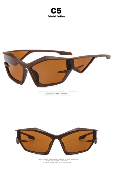 Exaggerate futuristic technology sunglasses show sunglasses heterosexual sunglasses