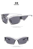Exaggerate futuristic technology sunglasses show sunglasses heterosexual sunglasses