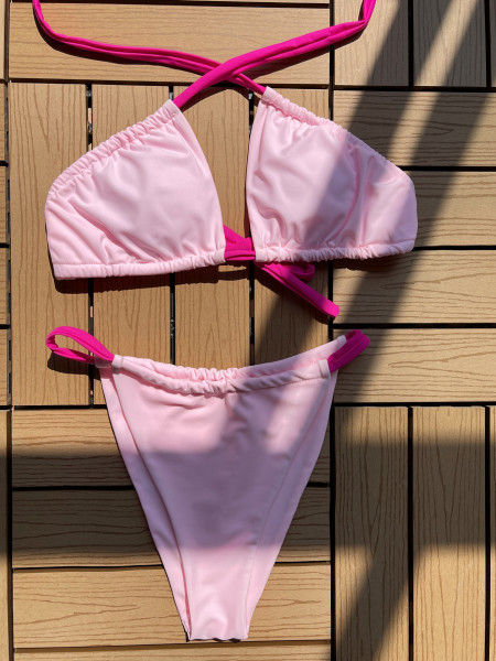 Solid sexy bikini