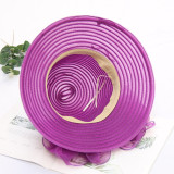 Organza basin hat Korean version bowknot mesh sunshade hat Children's summer outing sunscreen sun hat sandal