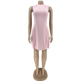 Women's fashion casual threaded pit vest Women's dress
