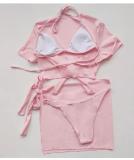 Sexy bikini split four-piece female swimsuit