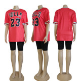 Jersey set Women's loose casual basketball shirt