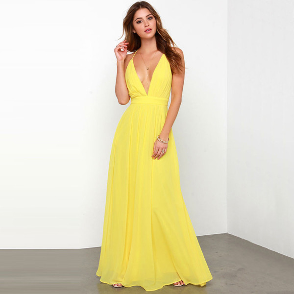Bohemian beach sling dress